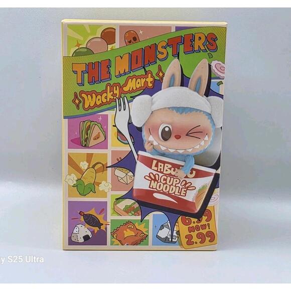 Pop Mart Labubu THE MONSTERS Wacky Mart Series Figure Origami Popnow Unopened - Picture 1 of 6